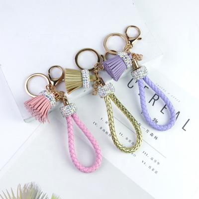 China Gift Factory Wholesale Custom Macrame Key Chain for sale