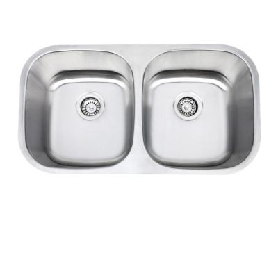 China Without Faucet Malaysia Stainless Steel Sink , Pressed Kitchen Sink American Style #3218 (5050) for sale