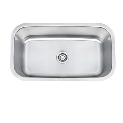 China Without Faucet Malaysia Stainless Steel Kitchen Sink, American Sink #3118, No Antidumping Style Undermount Tariff for sale