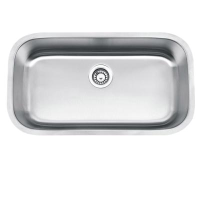 China Without Faucet Malaysia Stainless Steel Sink , Pressed Kitchen Sink American Style #3218S (Single Bowl) for sale