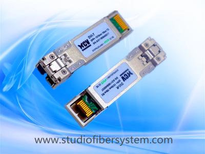 China dual 850nm 10G SFP+ Optical Transceiver module ,VCSEL,OM3 MMF 300m for sale