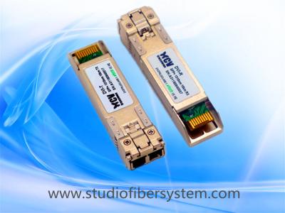 China 1310nm 10G SFP+ Optical Transceiver module over 1 single LC fiber to 10KM for sale