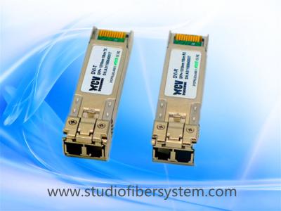 China 1310nm 10G SFP+ Optical Transceiver module over 1 single LC fiber to 20KM for sale