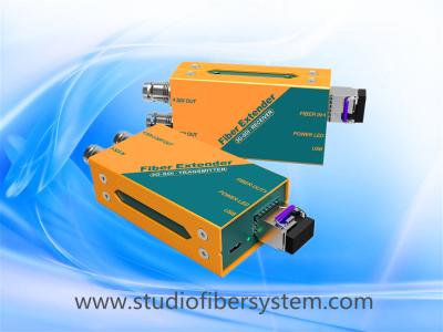 China mini 1channel 3GSDI fiber optic extender for broadcast 3G/HD SDI over 1 single mode fiber to 20KM for sale