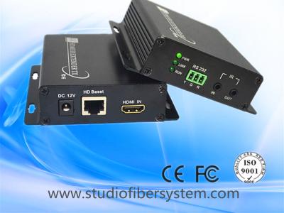 China 1080P DVI Extender with RS232&IR over cat6 UTP/STP cable to 100meters for sale