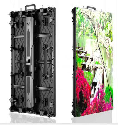 China Customized high brightness ultra-thin 500x1000 die casting outdoor P3.47 hd rental led display screen video wall for sale