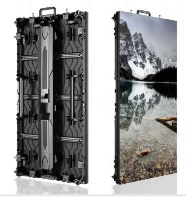 China 500x1000mm die casting aluminum Indoor P4.81 SMD rental led display screen video wall with magnetic module for sale