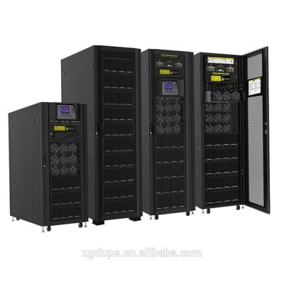 중국 낮은 주파수 80KVA 모듈 UPS 시스템 3 단계 380V/400V/415V 업 판매용