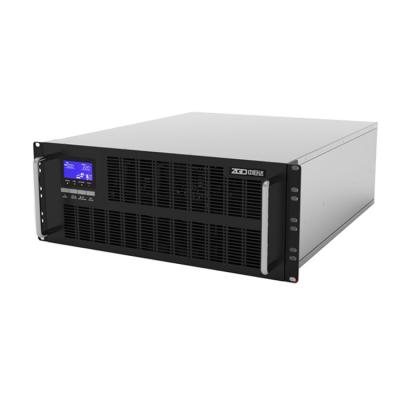 China 380VAC 13.5kW montagem em rack UPS 15KVA de 3 fases em linha levanta o tempo de transferência zero à venda