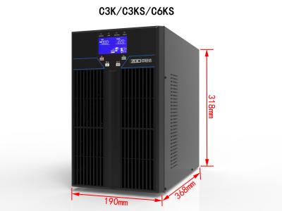 China Doppelte Umwandlung 2.4kW 3kva Smart Ups Data Center Ups System zu verkaufen