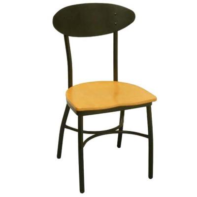 China (Other)Adjustable Metal Frame Dining Chair Restaurant Lounge Metal Stackable Chair for sale