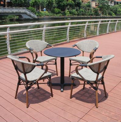 China Contemporary Outdoor Rattan Garden Chair Furniture Rattan Wicker Resonant Tables And Chairs for sale