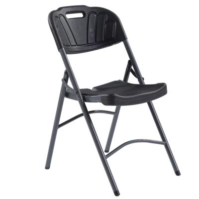 China Modern White Wedding Chairs Metal Frame Plastic Seat Outdoor Folding Chair for sale