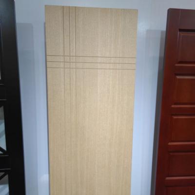 China SFTP-02 Interior Solid Wood Walnut Oak Door Bedroom Modern Wooden Bathroom Door Solid Wood Flush Door for sale