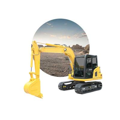 China USED ​​PC70 KOMATSU DIGGER MINI EXCAVATOR PC70-8 0.32-0.39mÂ ³ for sale