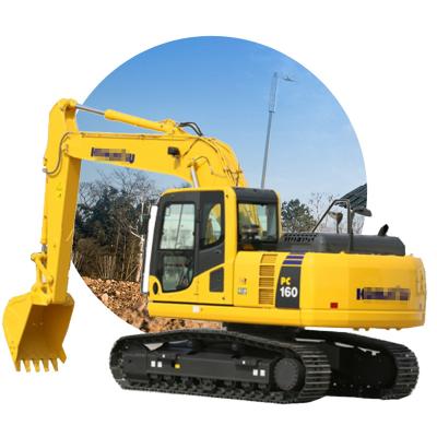 China Used Komatsu Excavator PC160 Digger For Sale 0.65mÂ ³ for sale