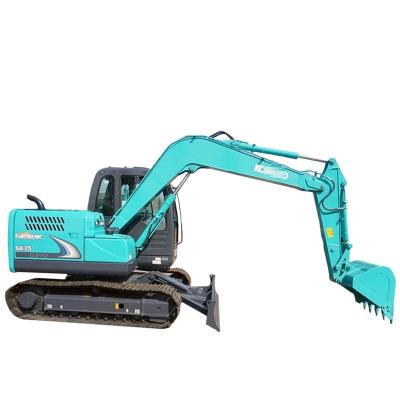 China Kobelco 75-8 Excavator Low Working Hours Used Crawler Excavator 0.4mÂ ³ for sale