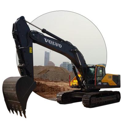 China Good Working Condition Used Volvo 50 Ton Heavy Crawler Excavator 2.6mÂ ³ for sale