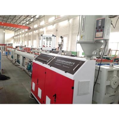 China Máquina de extrusão de tubos de PE de alta produtividade 65 mm Máquina de produção de tubos de PE 20kw à venda
