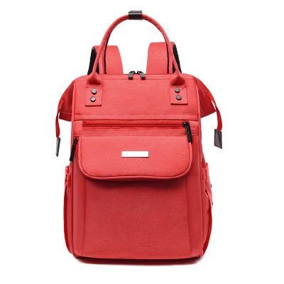 China Mom Multifunctional Fashionable Waterproof Bag Baby Goal Bag Tote Anti Theft Infant Diaper Portable Backpack for sale