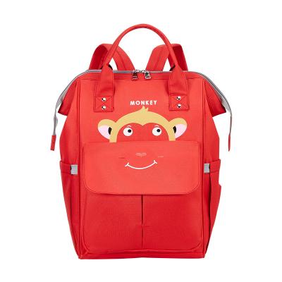 China 2021 Hot Selling Mommy and Me Large Capacity Baby Cartoon Diaper Bag 2021 Backpack Diaper Bags for sale