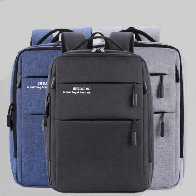 China With USB Manufacturers Business Men's Business USB Backpack Multifunctional Laptop Backpack Direct Filling Wholesale Customization for sale