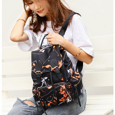 China Latest Waterproof Printing Fabric High School Bags Backpack For Girls Backpack Set For Girls for sale