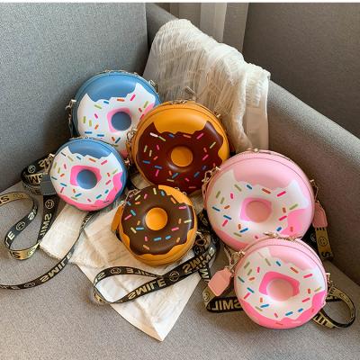 China Mini Bags Women Designer Donut Shoulder Bag Waterproof Fashion Mini Leather Cross - Body Bag for sale