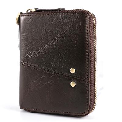 China RFID; 2021 Wholesale Luxury Designer Mens Wallet Leather Fashion Purse Genuine Leather Custom Bags For Men for sale