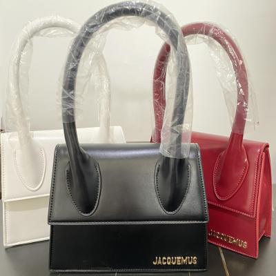 China 2021 fashion fashion off the shoulder luxury ladies famous brand latest designer large handbags for jacquemus bag for sale