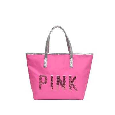 China Pink Hot Selling Fashion Duffle Luggage Bags Fashion Yoga Gam Women's Cordura Gym Bag for sale