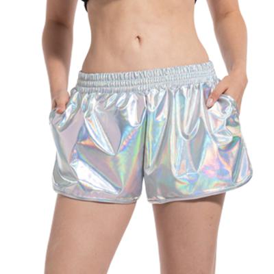 China Polyester Booty Dance Shorts Women Solid Light Short Underwear Dance Hot Shorts Pants for sale