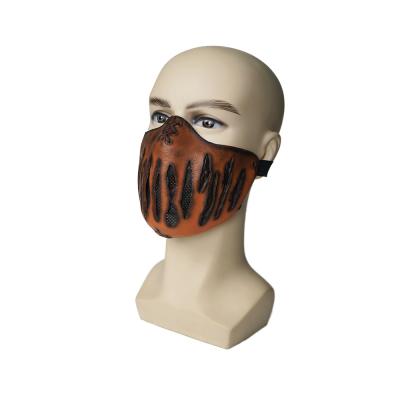 China Fashion Adult Ghost Mask Funny Face Mask Halloween Scary Masks Latex For Costume Carnival for sale