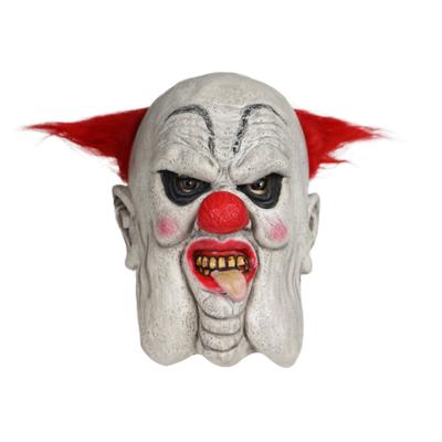 China Fashion Men Clown Mask Halloween Costume For Adult Funny Joker Latex Halloween Mask Women Mask for sale