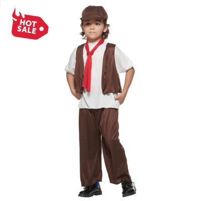 China Polyester Ready To Ship Victorian Boy Costume Halloween Stage Play With Family Party Prom Costume for sale