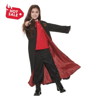 China Polyester For Harry Potter Cosplay Costume Kids And Girls Robe Cloak Cloak Adult Halloween Party And Girls Cloth for sale