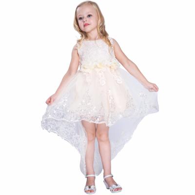 China New Design Children Viable Princess Dresses Bodysuit Sofia Baby Girl Wedding Dress for sale