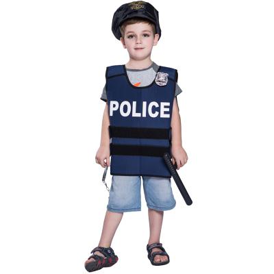 China 2017 Cosplay Hot Selling Kids Costume Halloween Wholesale Best Selling Kids Police Cosplay Costume for sale