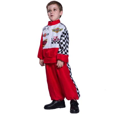 China Cosplay Racing Driver Costume Suit Racer Costume For Kids Children for sale