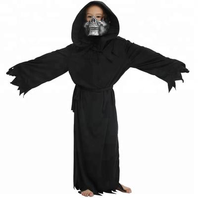 China Halloween Party Children's Ghost Costume Boy's Halloween Costume Ghost Death Cosplay Devil Costume For Kids for sale