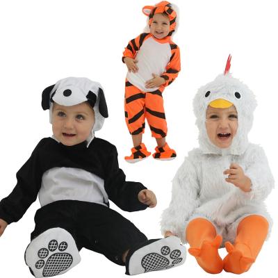 China Wholesale Polyester Infants Cheap Wholesale White Chick Panda Costume Toddler Halloween Cosplay Costume for sale