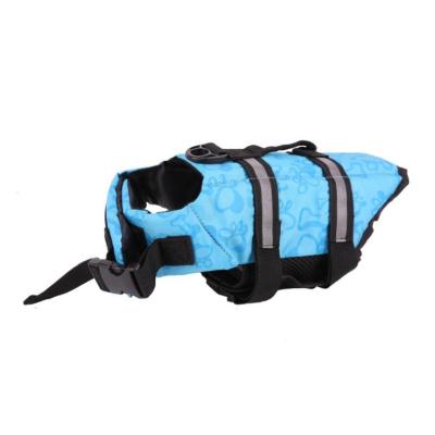 China Wholesale Pet Swimming Life Vest For Dogs Swimming Adjustable Swim Vest For Small Dog And Big Dog for sale