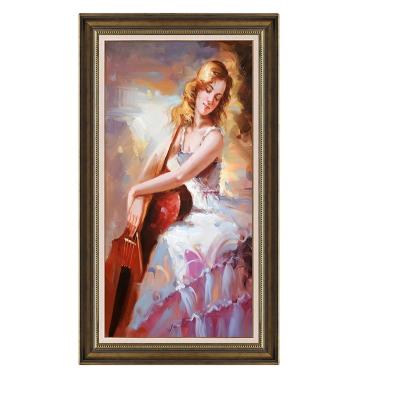 China Traditional Wholesale Professional Custom Handmade Figure And Portrait Oil Painting On Canvas for sale