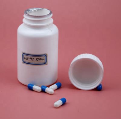 China Medicine Factory Sales Small Pill Bottle Pill Medicine Container White Plastic Bottle for sale