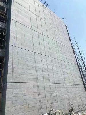 China Dry Hanging Stone Curtain Wall Customizable Exterior Wall Long Lasting Performance for sale