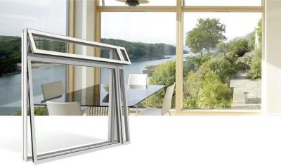 China Fluorocarbon Spray Aluminum top Hung Window for Custom Glass Requirement Needs for sale