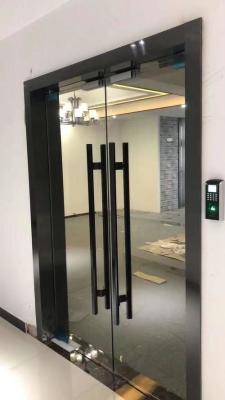 China Long Lasting Double Aluminum And Glass Swing Doors Soundproof Weatherproof for sale