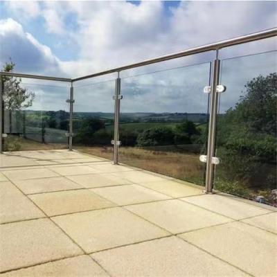 China Space Saving Customised Glass Railing Easy Installation with Modern Style and Beautiful Features for sale