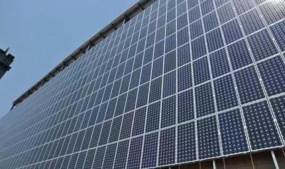 China Building Facades Solar PV Glass Sustainable Double Glass Solar Panel for sale