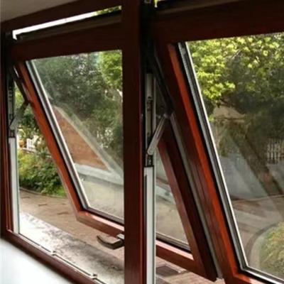 China Excellent Thermal Insulation Aluminum Top Hung Window for Residential Buildings and 4mm/5mm/6mm/8mm/10mm/12mm Glass for sale